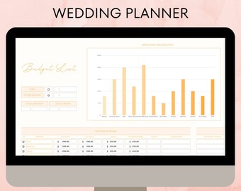 Wedding Budget Spreadsheet, Wedding Budget Tracker, Wedding Budget Google Sheet, Wedding Budget Template, Wedding Budget Excel, Wedding