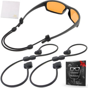 Silicone Eyeglass Strap: Adjustable No-Tail Sunglass Holder