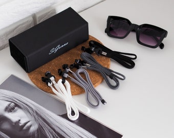 Eyeglass Holder Straps Cord - Glasses Chain, Sunglass Lanyard - 4 Pack