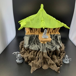 Goblin Swamp House with Goblins