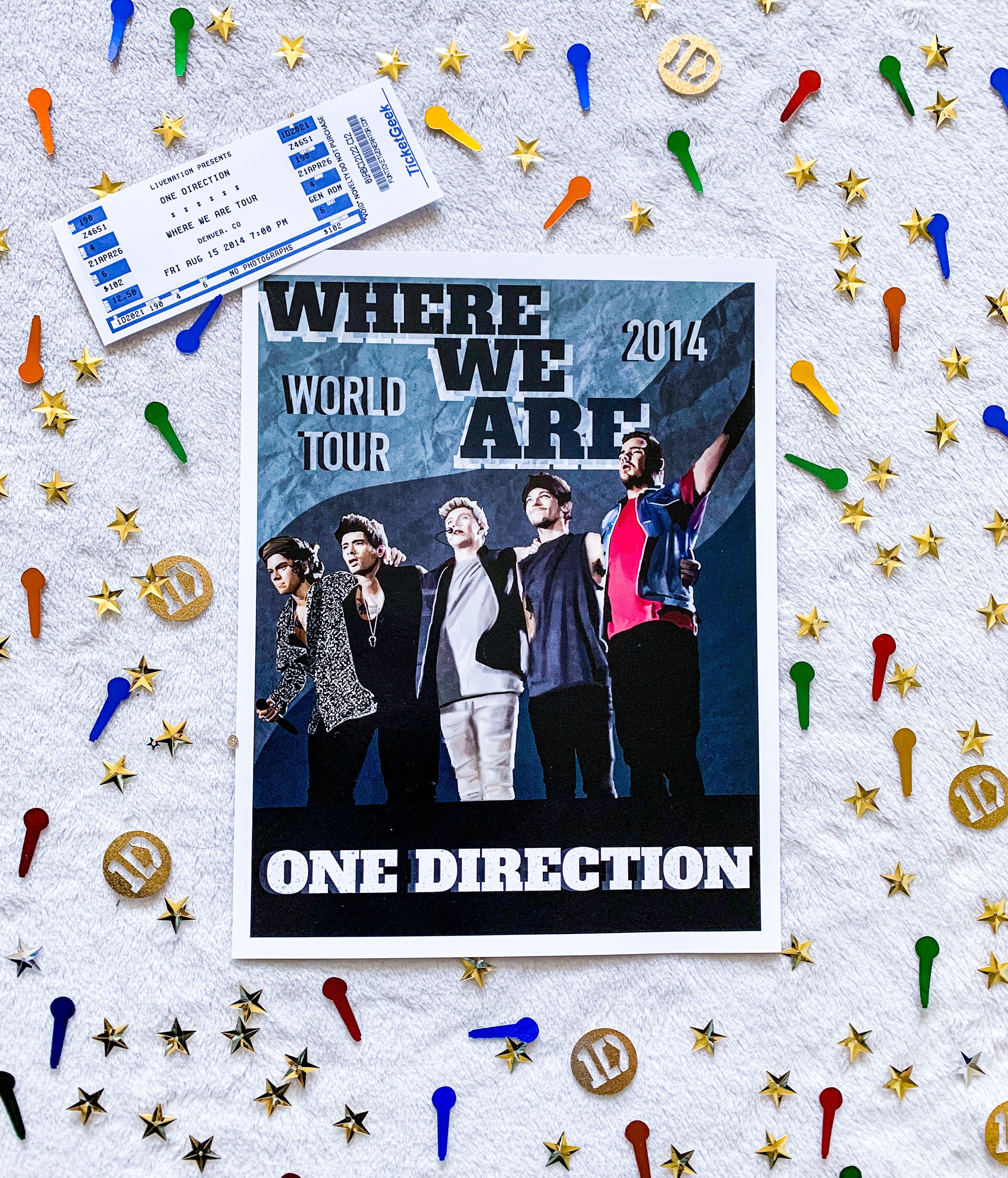 where we are tour poster