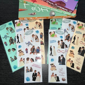 Custom made The Summer I Turned Pretty Bookmarks ,  Team Conrad , Team Jeremiah, TSITP, The Fisher  Boys