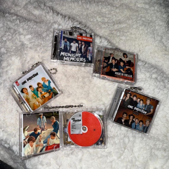 One Direction Inspired NFC CD Mini Keychain Album - Etsy