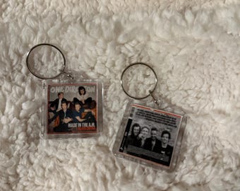 One Direction Album Cover Keychains CD - Etsy