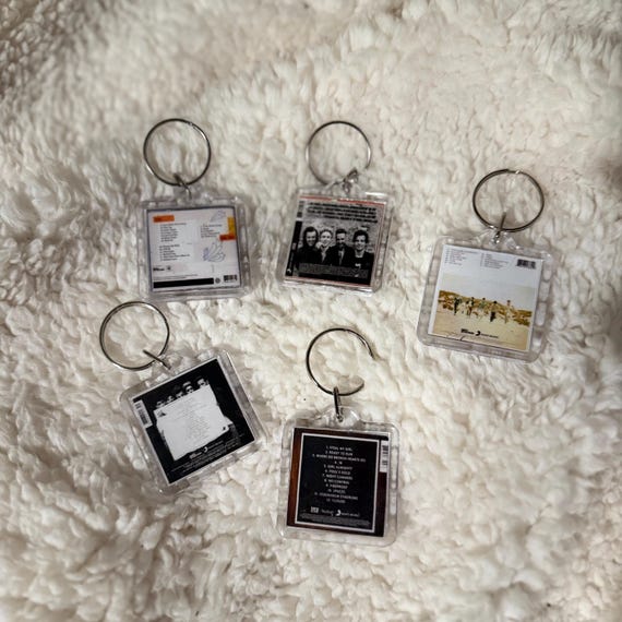 One Direction Album Cover Keychains CD - Etsy