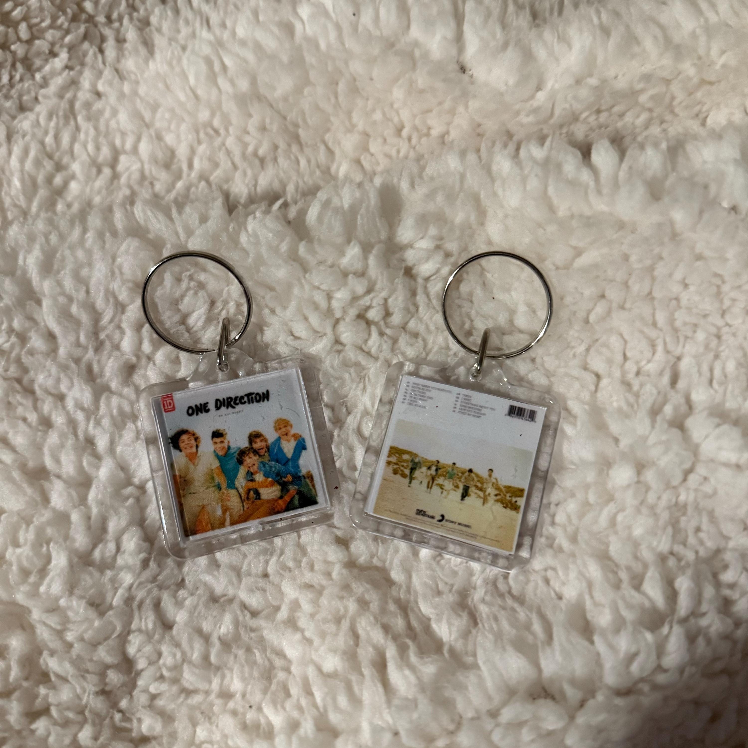 One Direction Album Cover Keychains CD - Etsy