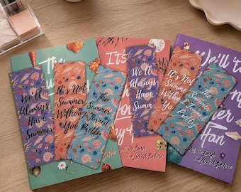 The Summer I Turned Pretty Bookmarks, Team Conrad, Team Jeremiah (Set of 3)