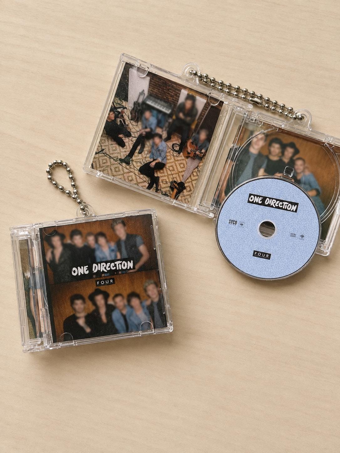 One Direction Inspired CD Mini Keychain Album - Etsy