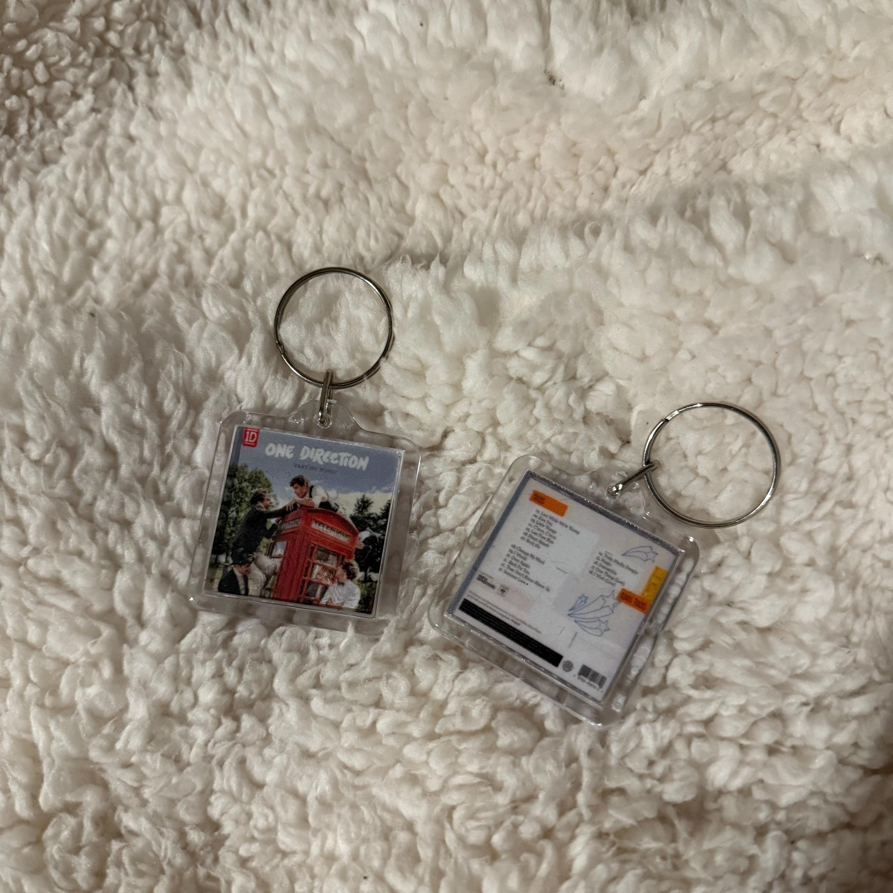 One Direction Album Cover Keychains CD - Etsy