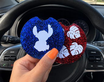 Lilo and Stitch Car Coaster Set