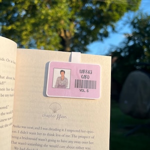 Harry Styles Inspired Library Card Bookmark Magnetic Book Lovers Fans Love On Tour Harries Fan Card