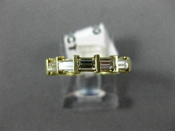 Estate .40Ct Diamond 14Kt Yellow Gold 5 Stone Wed… - image 2