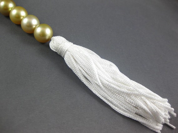 Estate Extra Large Aaa Golden South Sea Pearl Cla… - image 7