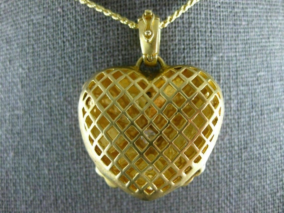 Antique Large .60Ct Diamond 14Kt Yellow Gold Fili… - image 7