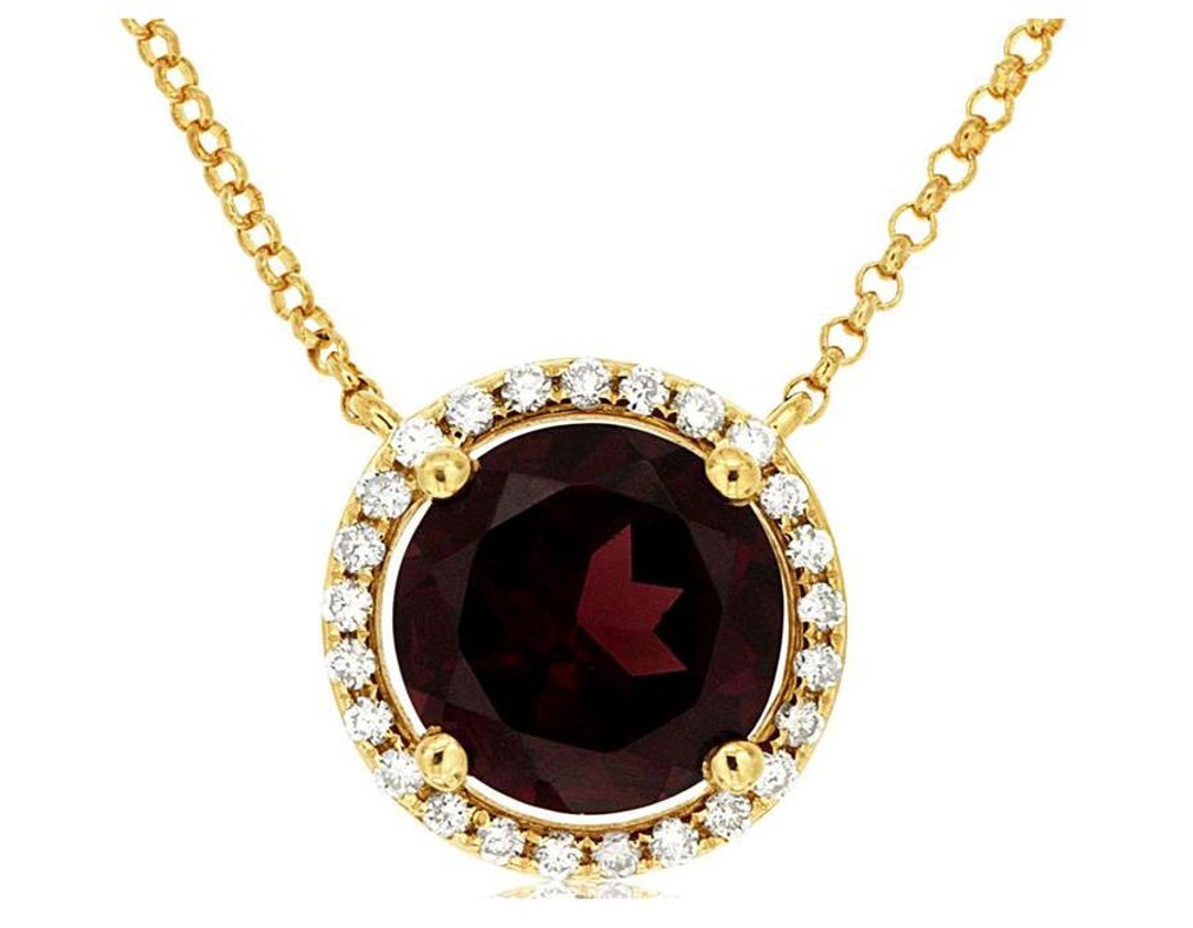 Rhodolite 1,76 Ct - Pierre Précieuse Rouge Coupe Poire - Clarté VVS1 - Qualité AAA - Neuf Sans Boîte