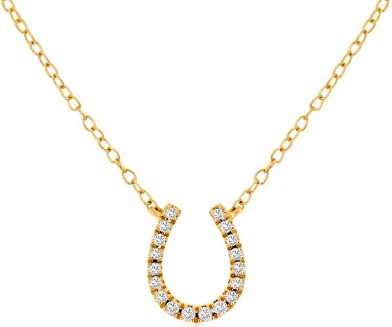 Estate .10ct Diamond 14kt Yellow Gold 3d Classic H