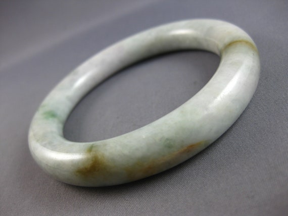 Estate Aaa Jade Handcrafted Classic 3D Solid Luck… - image 6
