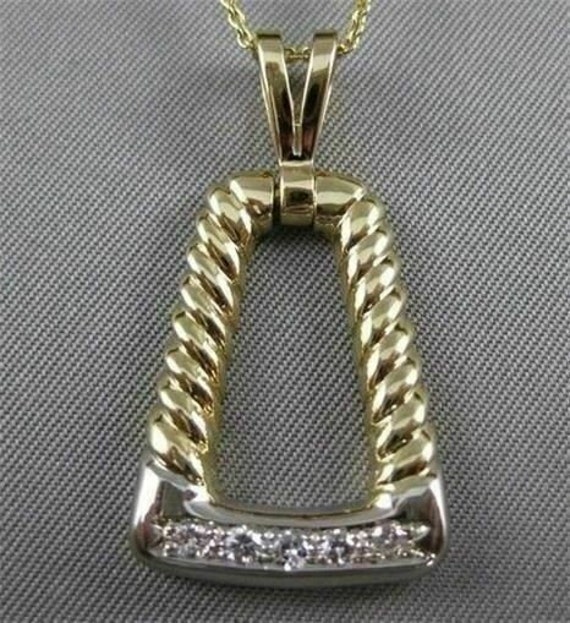 Antique .25Ct Diamond 18Kt White & Yellow Gold Fil