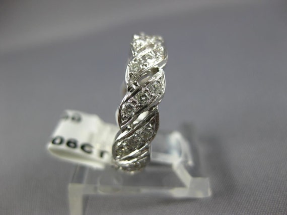 Estate Antique 1.60ct Diamond 14k White Gold Infi… - image 3