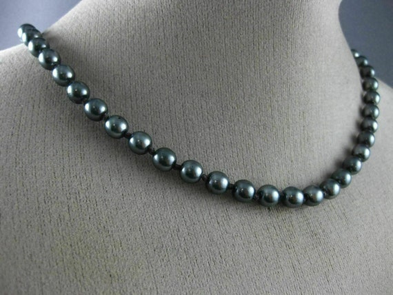 Estate Aaa Tahitian Pearl 14Kt White Gold 3D Clas… - image 9