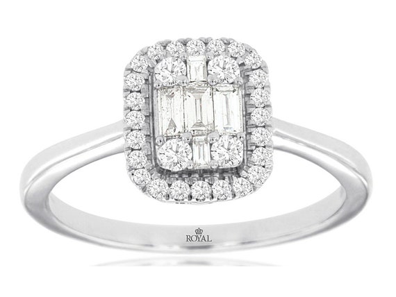 White gold friendship on sale rings