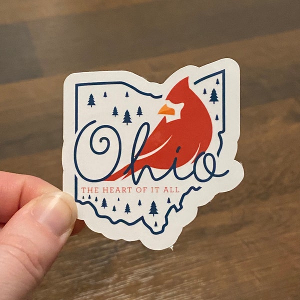Ohio State Sticker Etsy