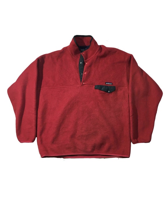 Patagonia synchilla vintage red