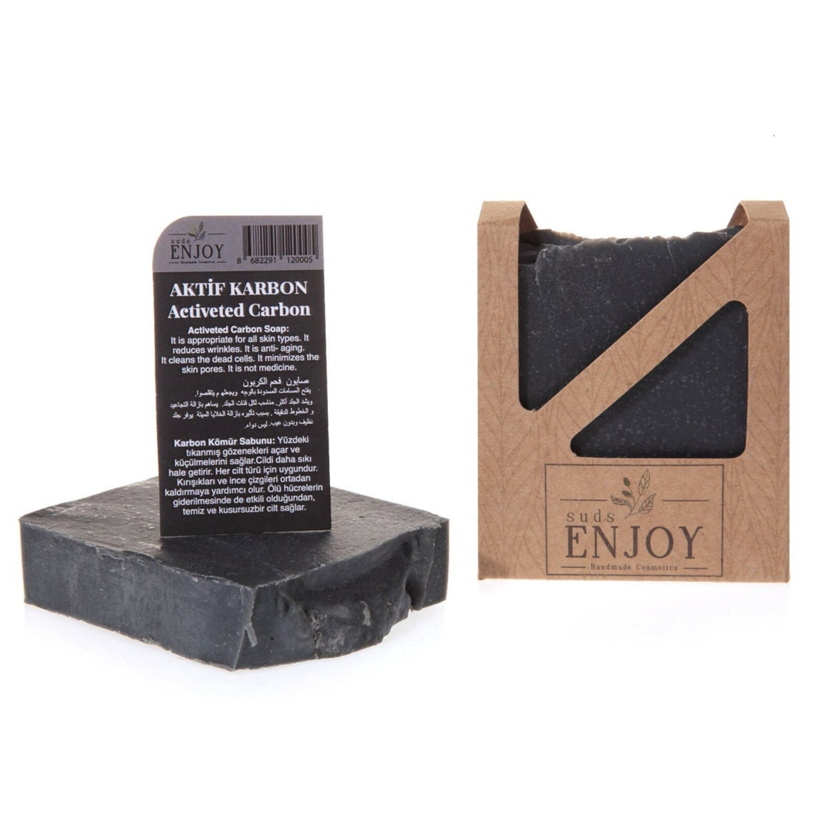 Activated Carbon Charcoal Soap 100g Cold Process Handmade Etsy