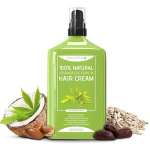 Rosmarin Hair Leave In Repair Cream - För antifriss, torrt och skadat hår - Med jojoba och shea