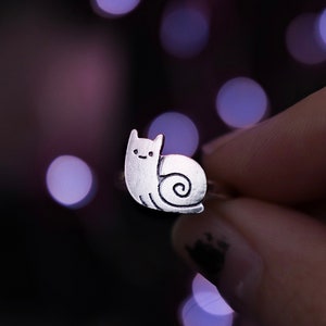 Kawaii Snail Ring, Cute Snail Jewelry, Made to Order Jewellery