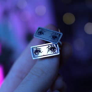 Hand Forged Sterling Silver Nana Ring: Anime Manga Jewelry