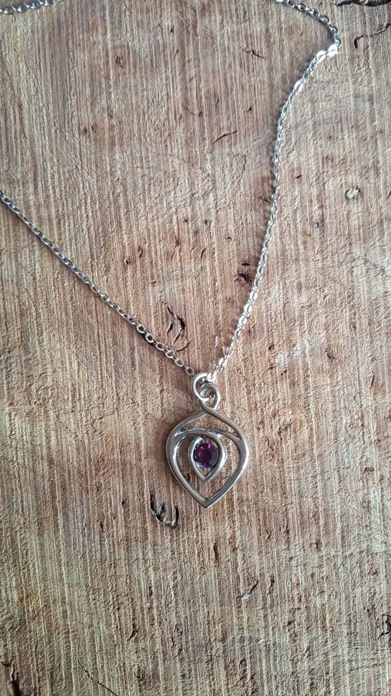 Celtic Heart Pendant and Necklace