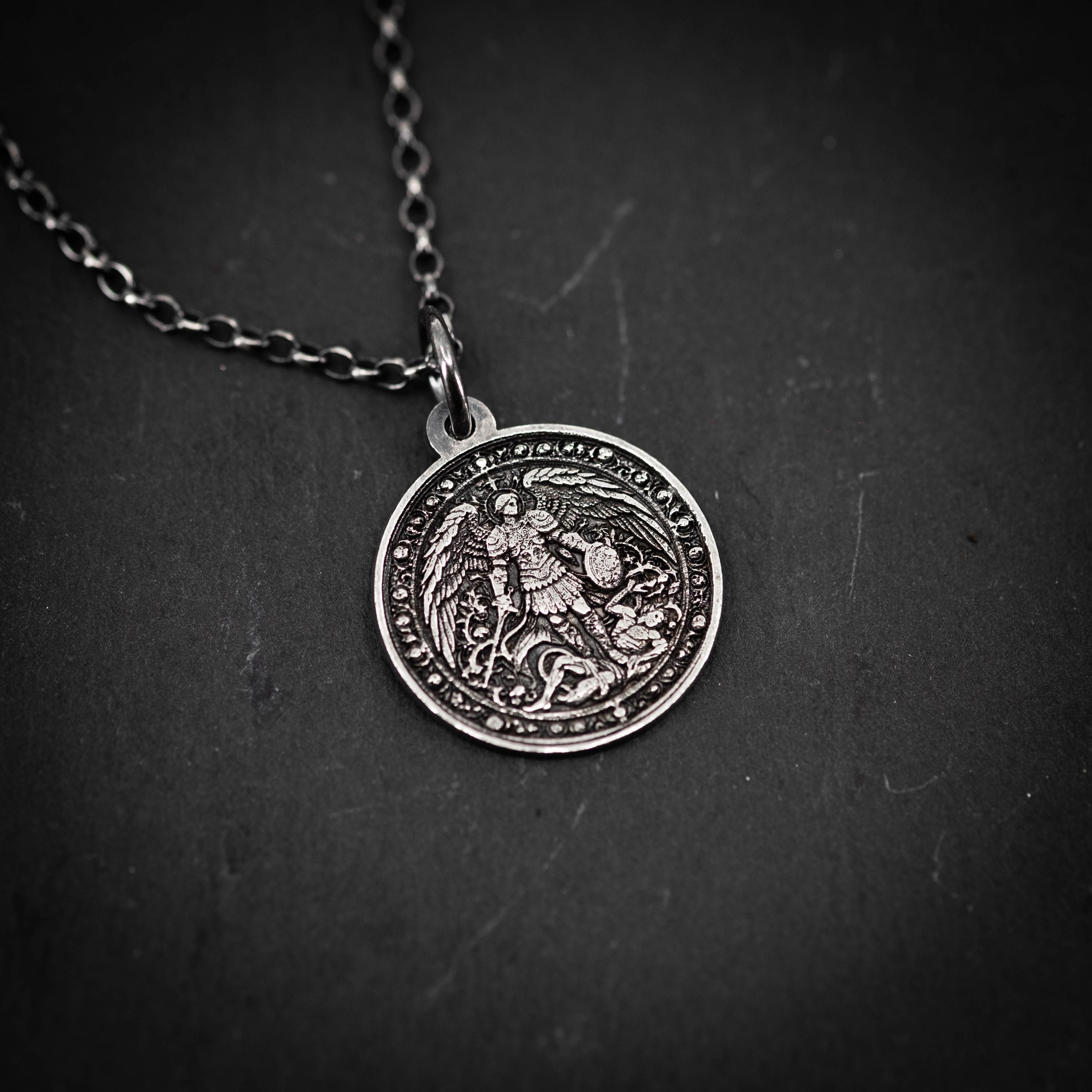 St michael necklace - Etsy 日本
