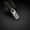 Handmade Rustic men's necklace Jewelry,  Gift for him, Mens gift, Personalized engraved Boyfriend gift, Husband gift, Gift for him product logo