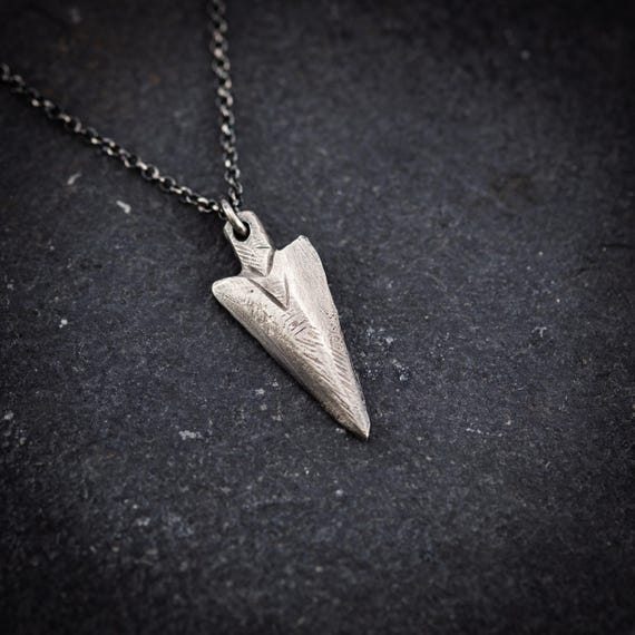 Ciondolo Vikings Con Punta Di Freccia E Runa Vegvisir - Talismano Protettivo In Argento - Foto 12