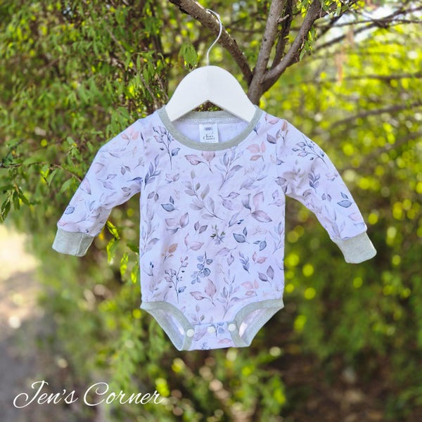 Gummeaves, indigènes, feuilles, Body / Barboteuse - Jen's Corner Shop