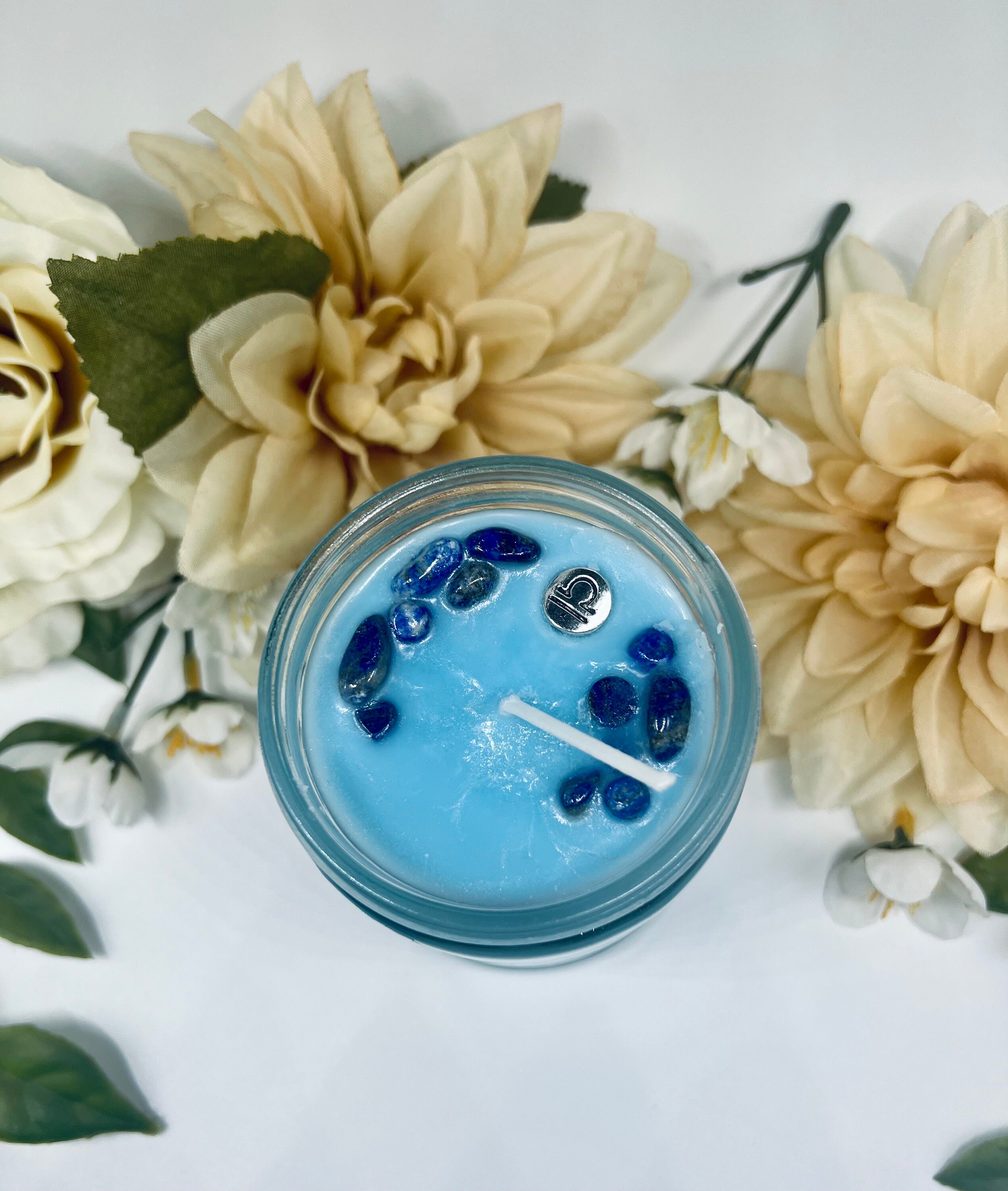 Chirstmas Candle, mulberry scent star 8 point 9