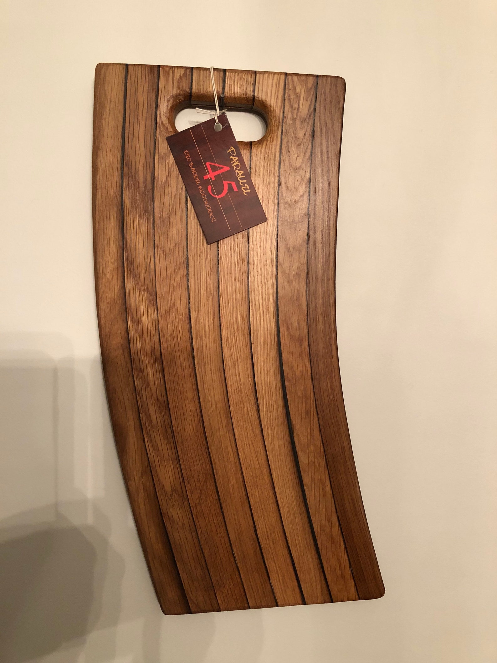 Whiskey Barrel Stave Charcuterie/Cutting Board Etsy