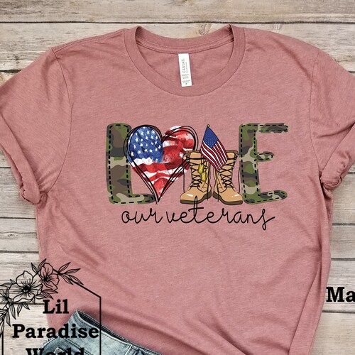 Womens veterans day shirts