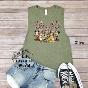 Cheetah Animal Kingdom Muscle Tank,Animal Kingdom Muscle Tank,Minnie Mouse Tank,Disney Safari Tank,Jungle Cruise Shirt,Womens Animal Kingdom