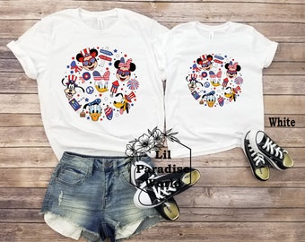 America 4th of July Disney Shirt,Disney Fourth of July,Disney Mommy And Me,Disney USA Shirt,Disney July 4th Shirt,July4th Disney Trip