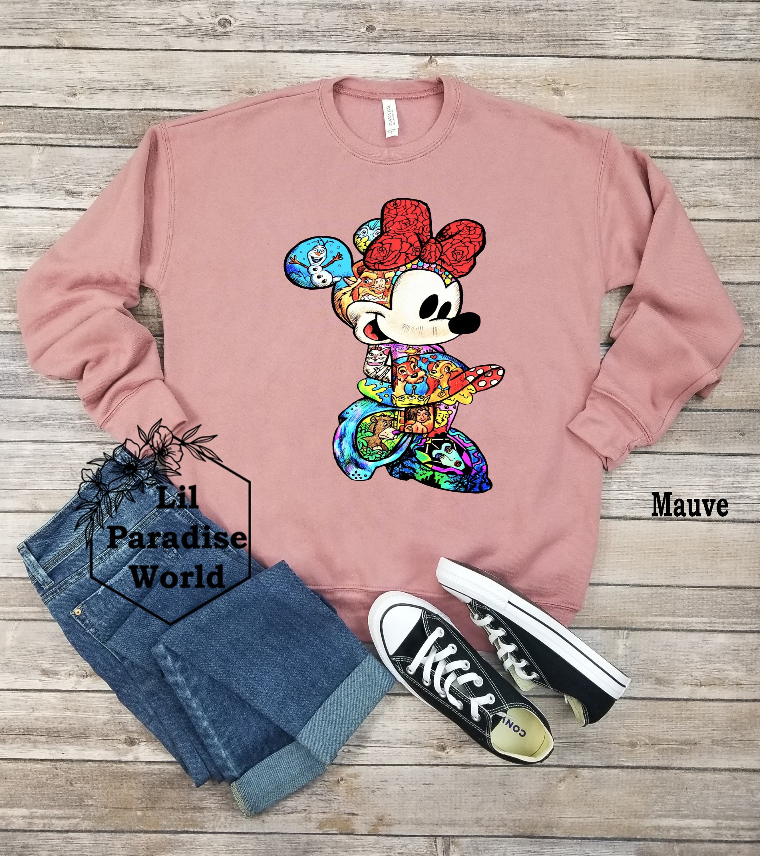 Disney Robe Sweat Femme Sweat Oversize Mickey & Minnie 