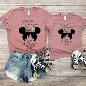 Mother and Daughter Disney Partners For Life Shirt,Matching Animal Kingdom Shirt,Disney Mommy And Me Shirts,Disney Mother and Daughter Shirt
