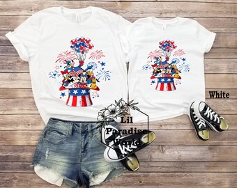 July 4th Disney Crew Shirt,Disney Fourth of July Shirt,Disney Mommy And Me,Disney Patriotic Shirt,Disney July 4th Shirt,July 4th Disney Trip