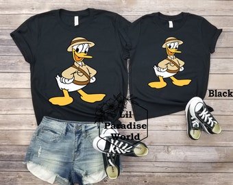 Safari Donald Duck Matching Shirt,Matching Animal Kingdom Shirt,Donald Duck Shirt,Disney Safari Shirt,Disney Group Shirt,Disney Family Shirt