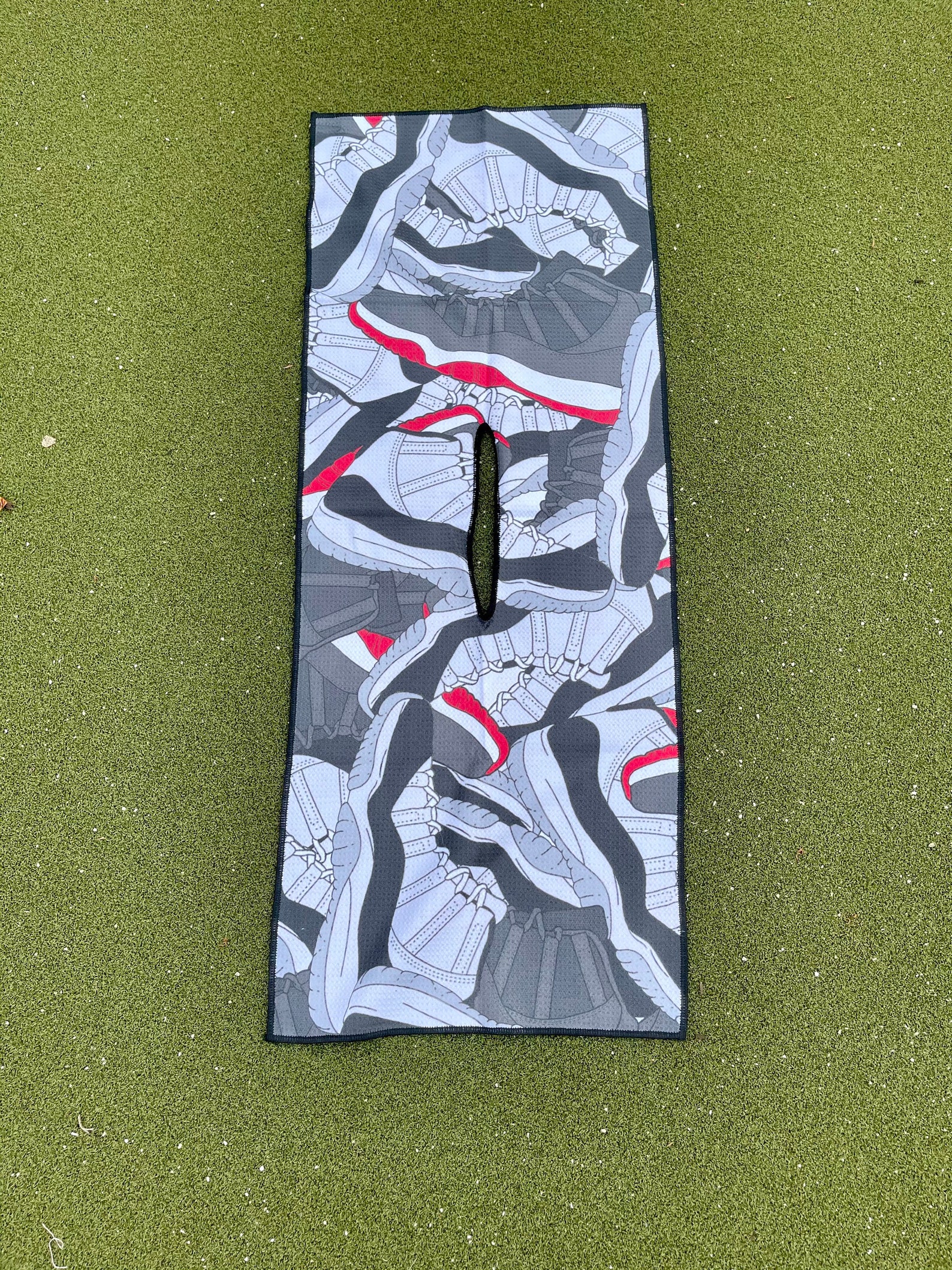 Jordan golf microfiber towel perfect to match sneaker head Etsy