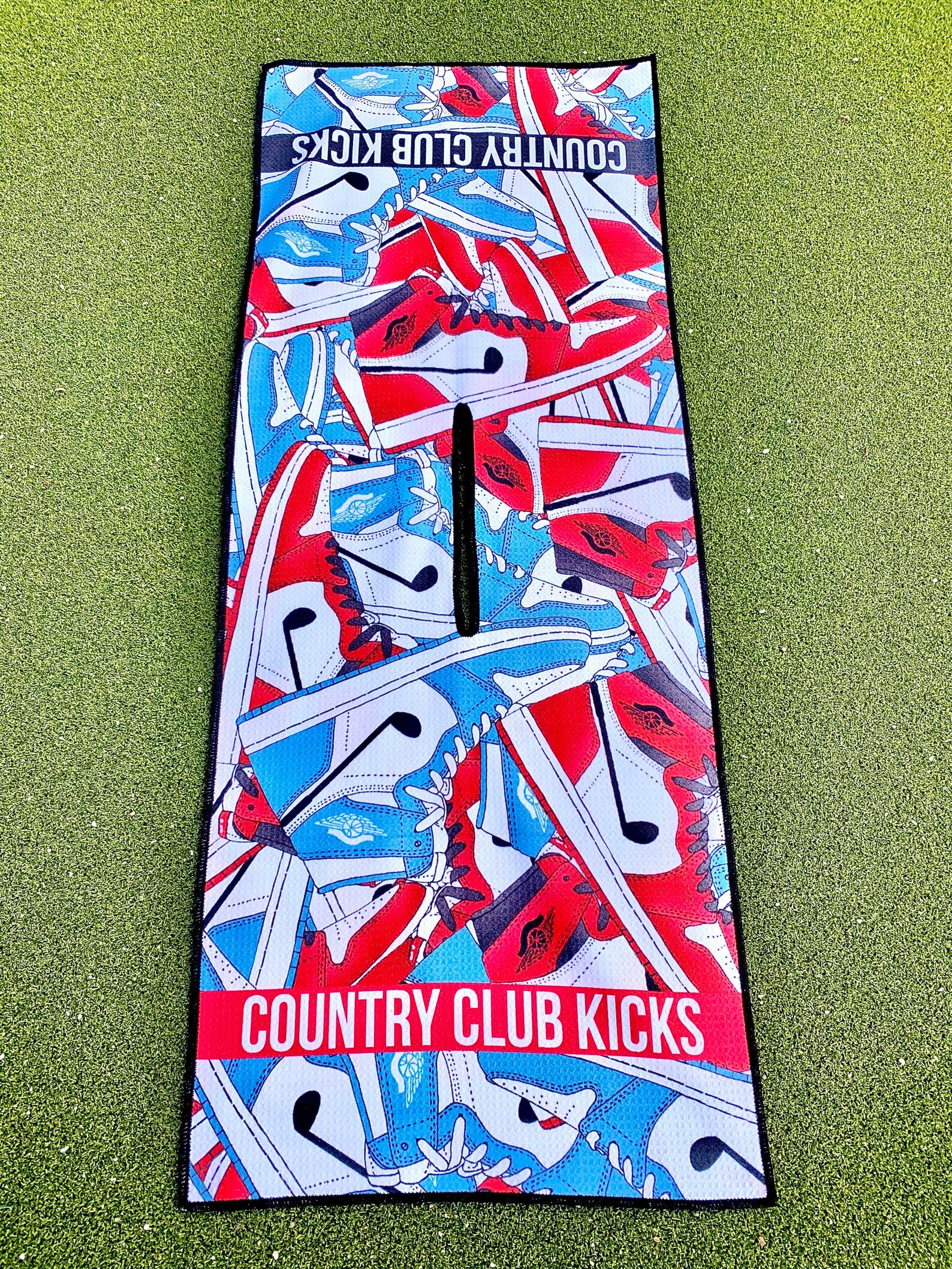 Jordan golf microfiber towel perfect to match sneaker head Etsy