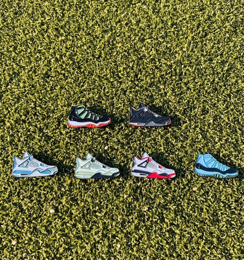 Jordan golf ball markers aj4 aj11 Etsy