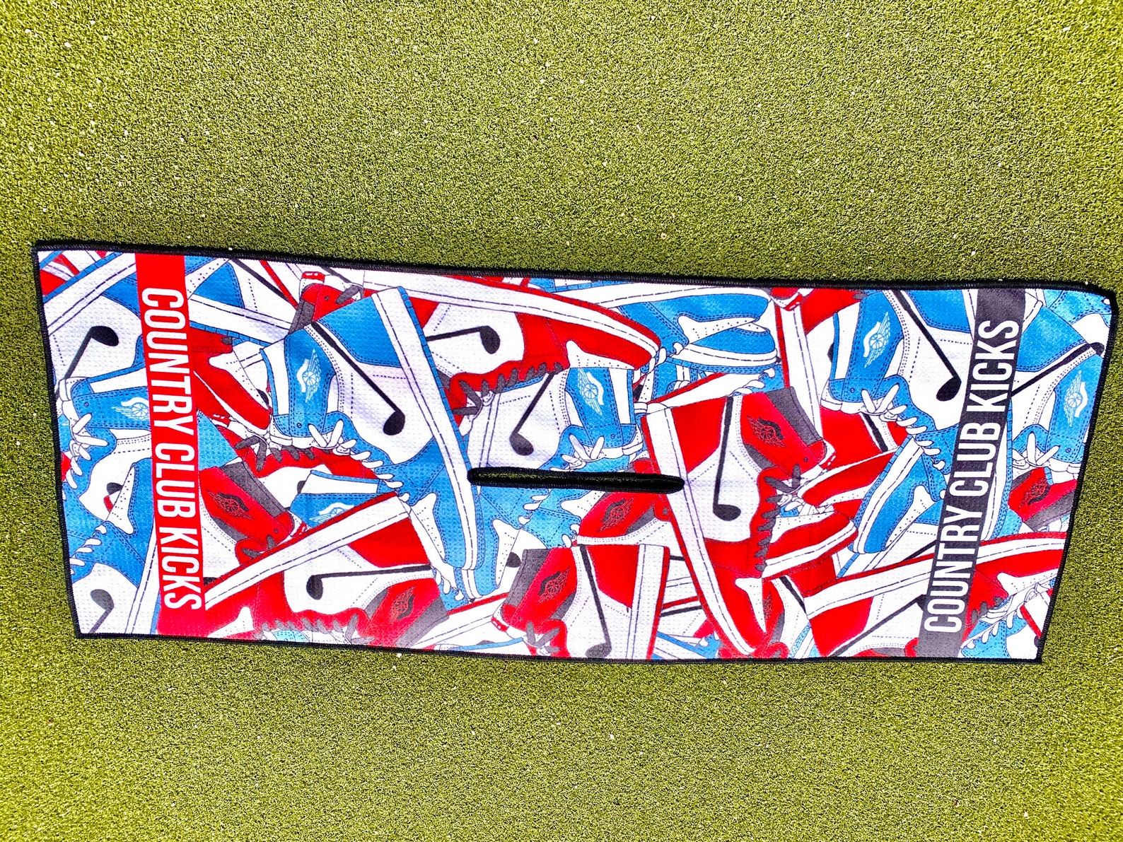 Jordan golf microfiber towel perfect to match sneaker head Etsy