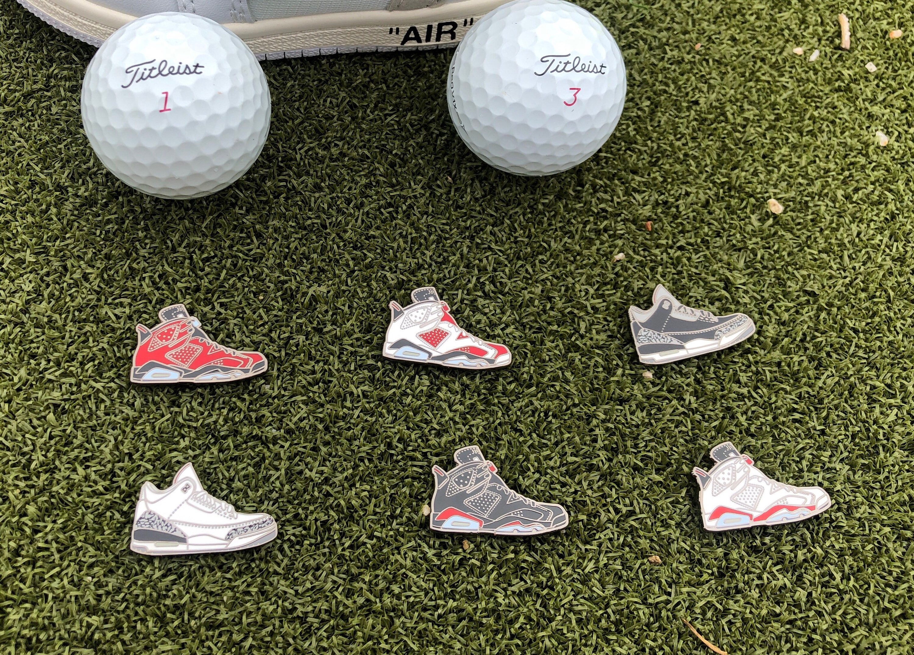 Sneaker Golf Ball Marker Etsy Canada